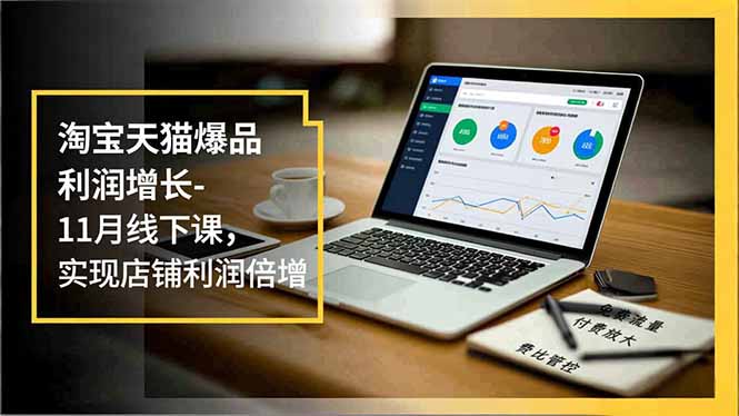 淘宝天猫爆品利润增长-11月线下课，免费流量、付费放大、费比管控，实现店铺利润倍增